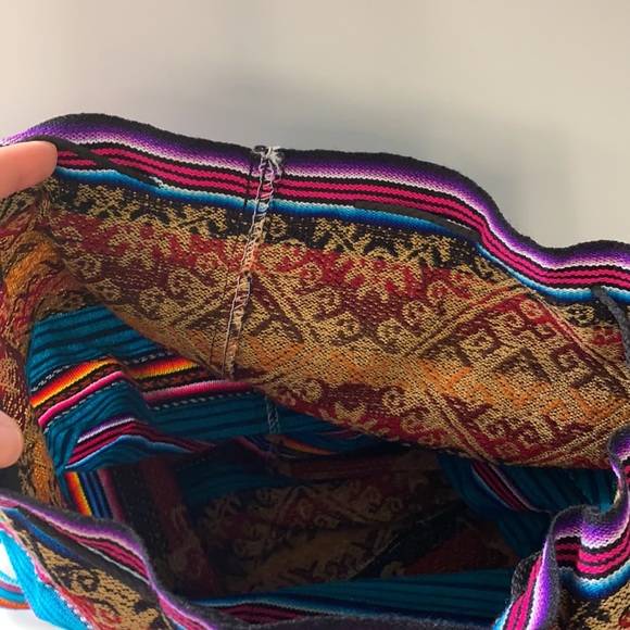 Multi Color and Pattern Backpack - Picture 4 of 6
